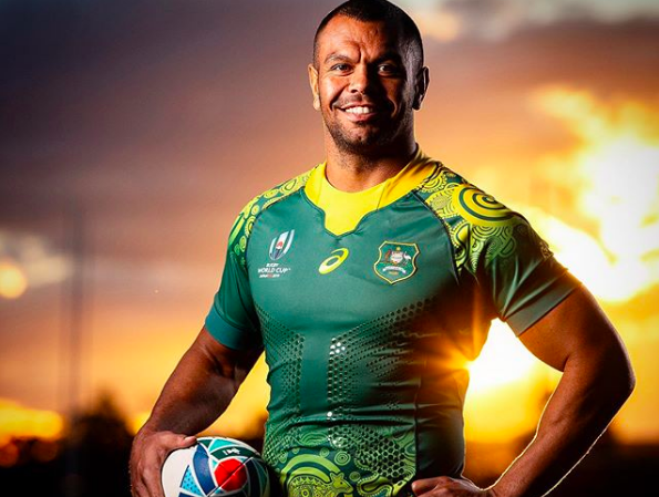 Wallabies wear Indigenous jersey for first time in Rugby World Cup&nbsp;match