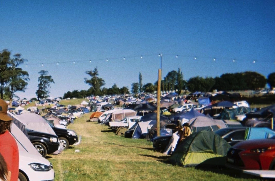 How to survive camping at a music festival