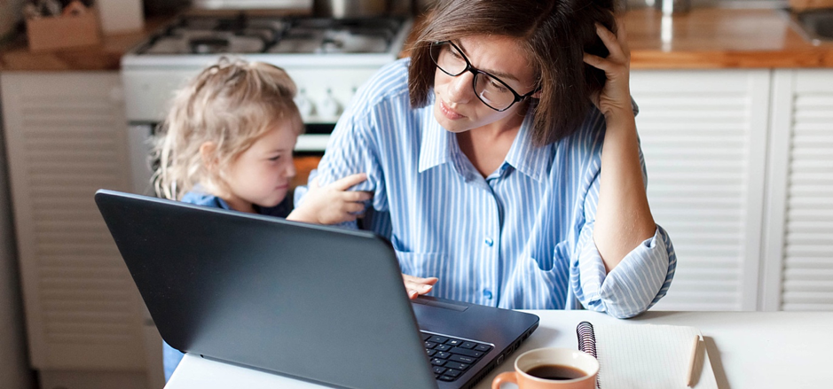 If the future is working from home, will it include women?