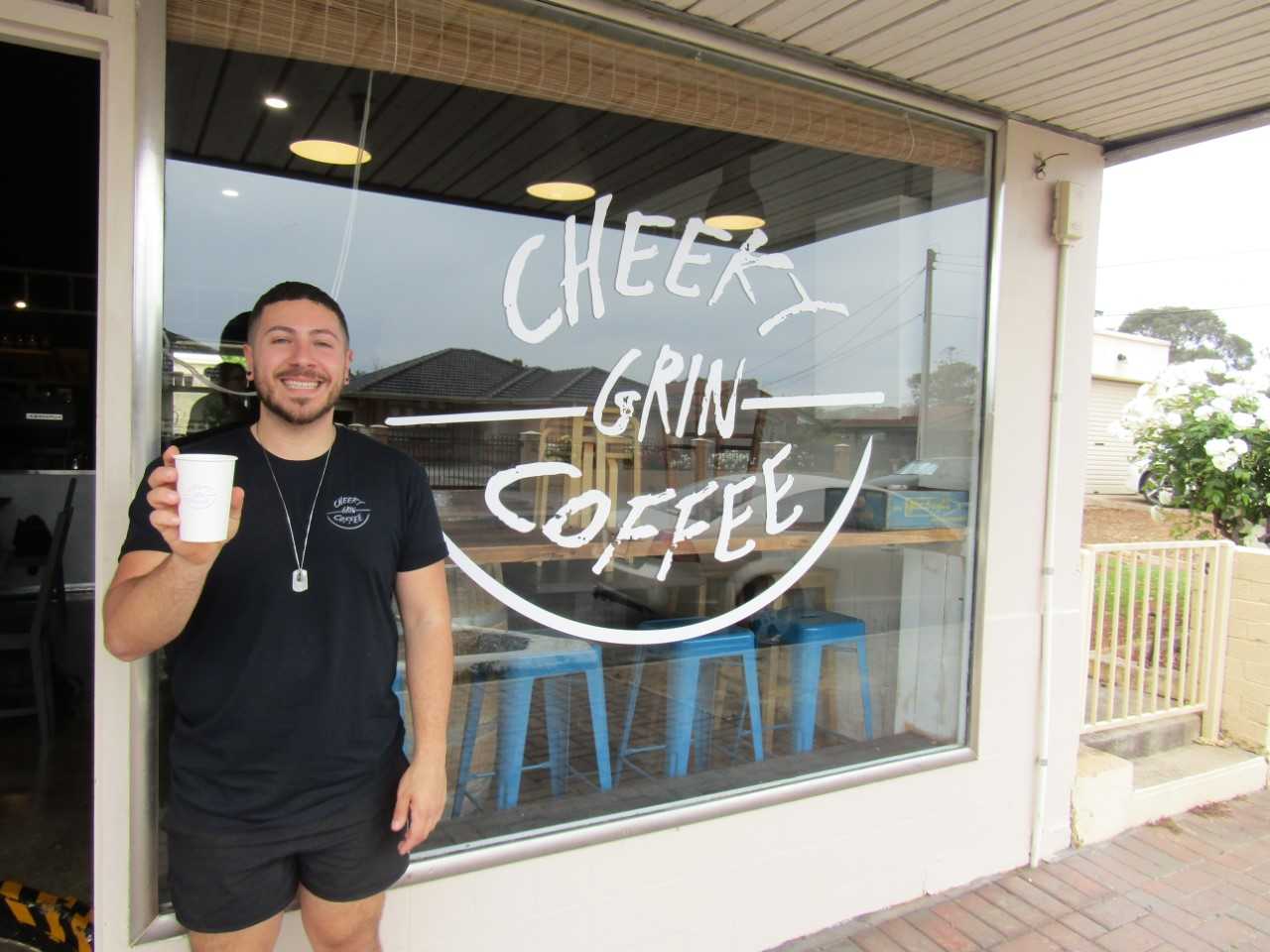 COVID-style cuppas lead to café