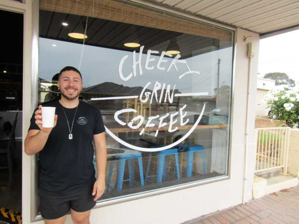 COVID-style cuppas lead to café