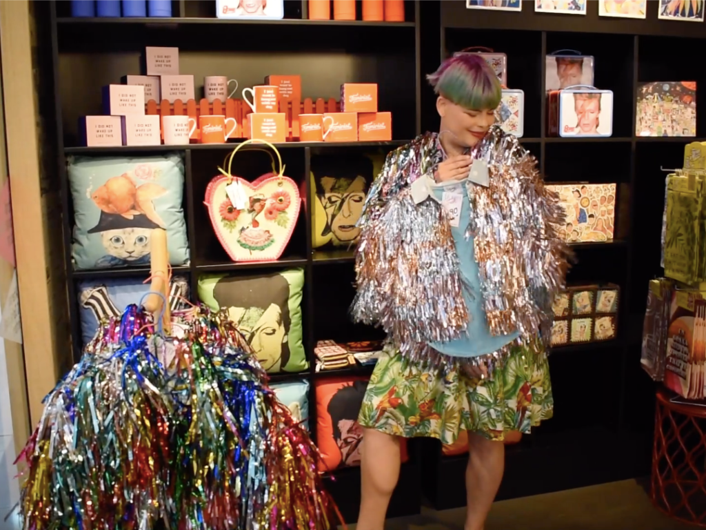 VIDEO: Adelaide artist’s unique and inclusive tinsel talent
