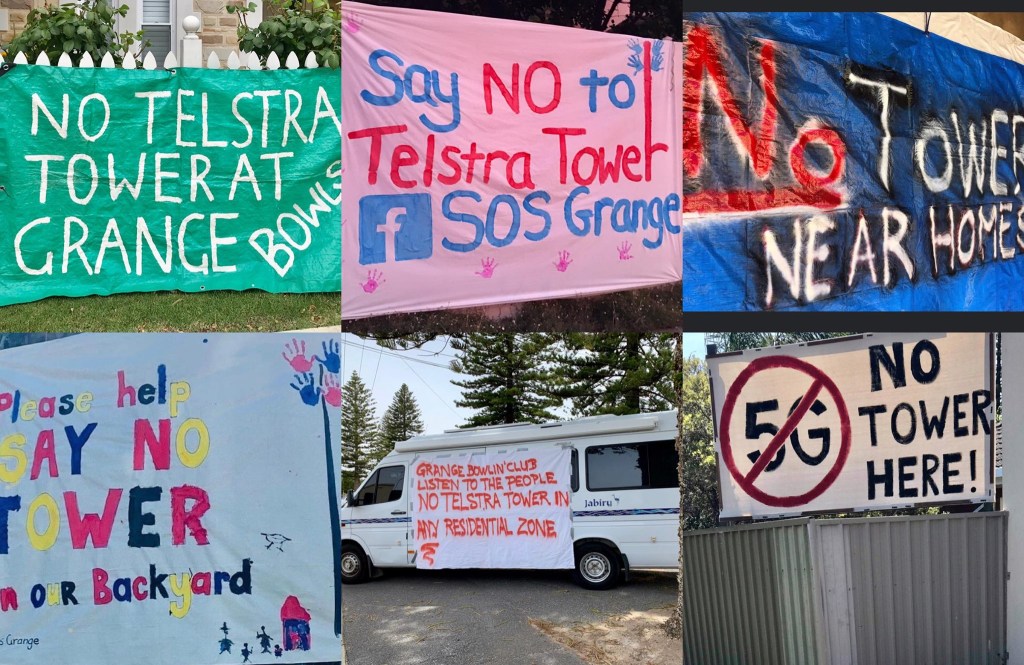 Community opposing corporation: toppling Telstra tower&nbsp;plans