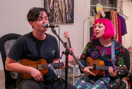 The Ukulele Dream Girl farewells Feast Festival 2021 with community cabaret